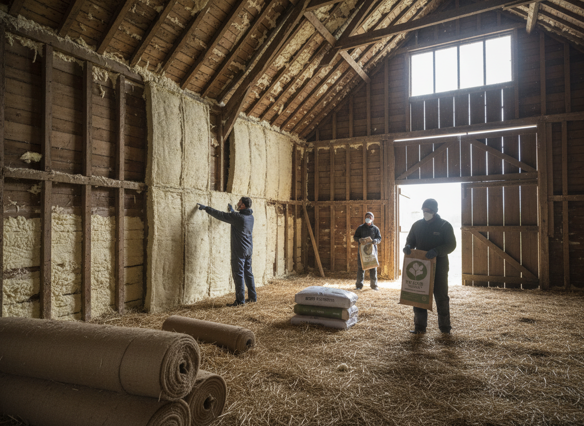 Safer Insulation Options After Removing Spray Foam In Barnstaple