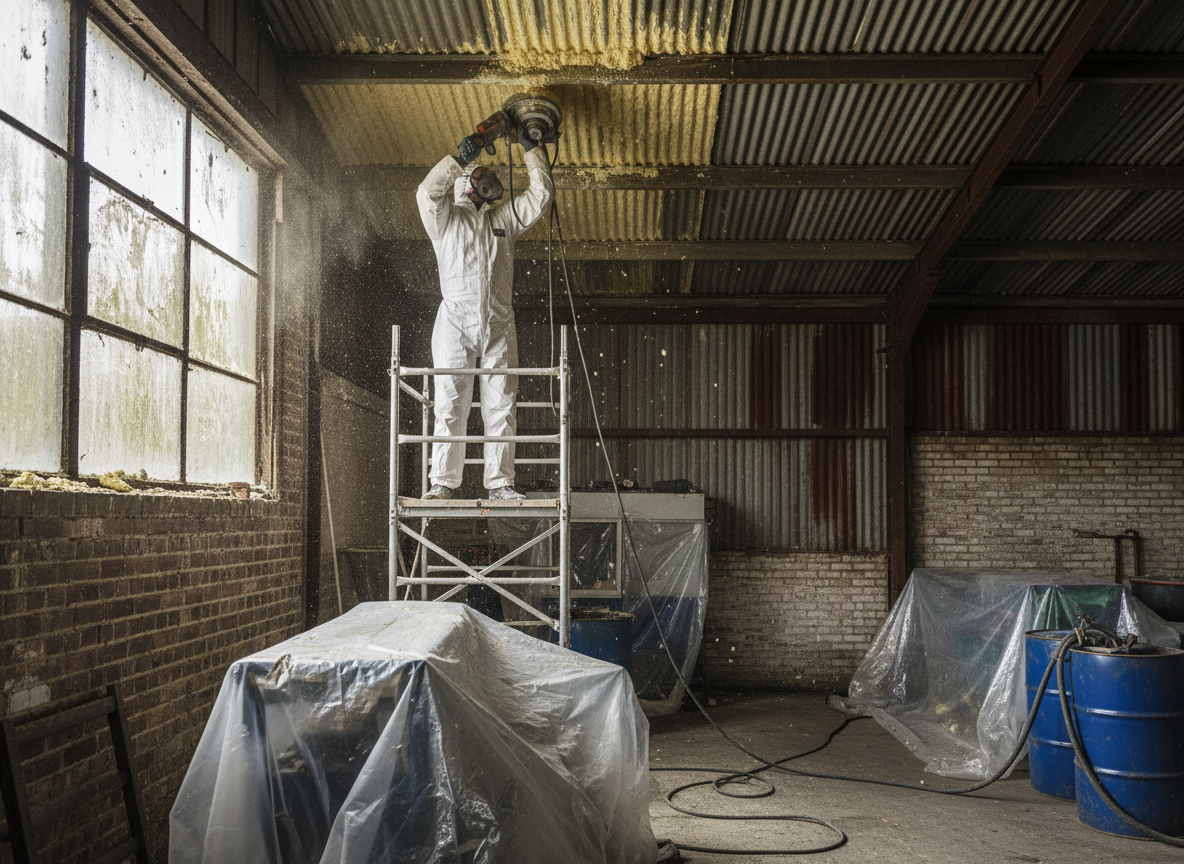 Commercial Spray Foam Removal in Barnstaple, Devon